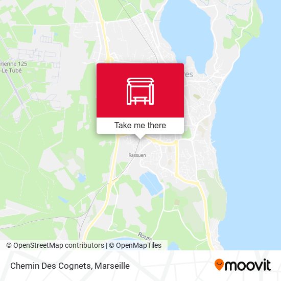 Chemin Des Cognets map