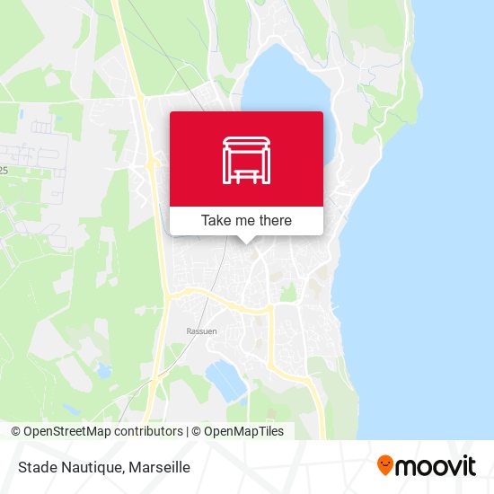 Stade Nautique map