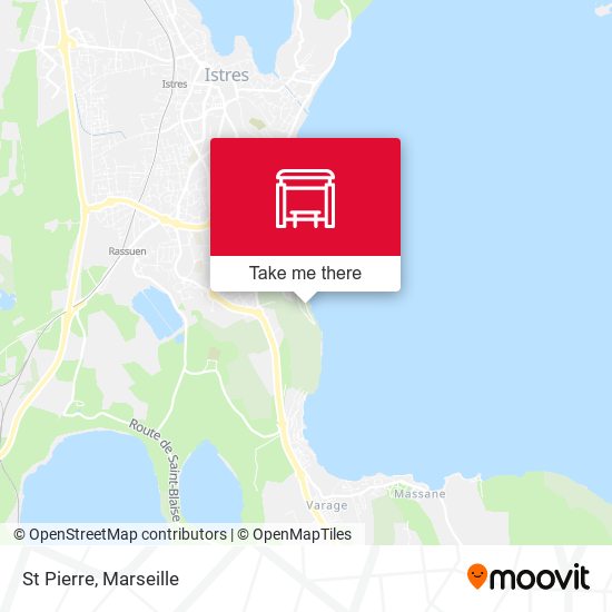 St Pierre map