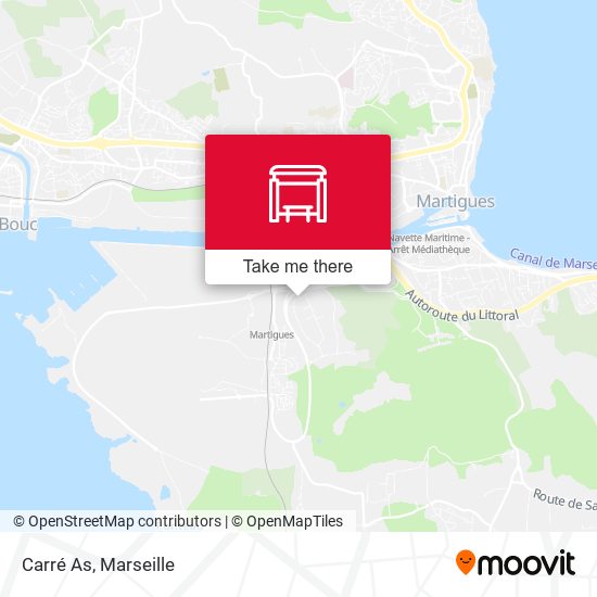 Carré As map