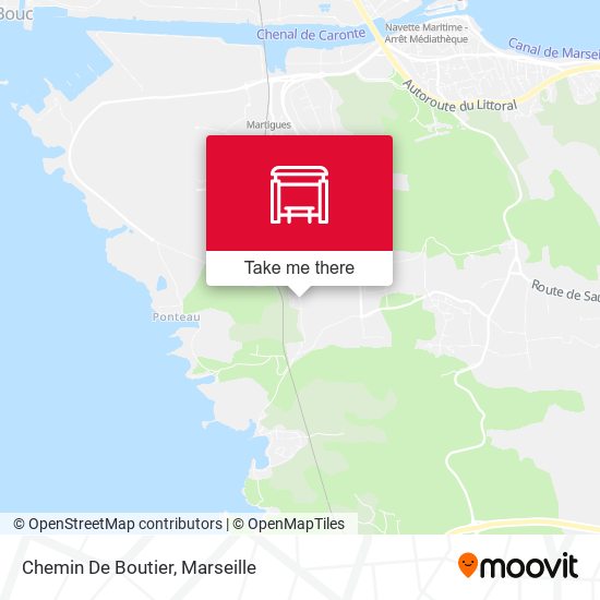 Chemin De Boutier map
