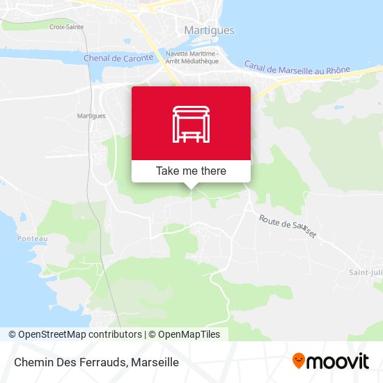 Chemin Des Ferrauds map