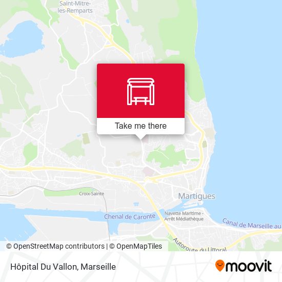 Hôpital Du Vallon map