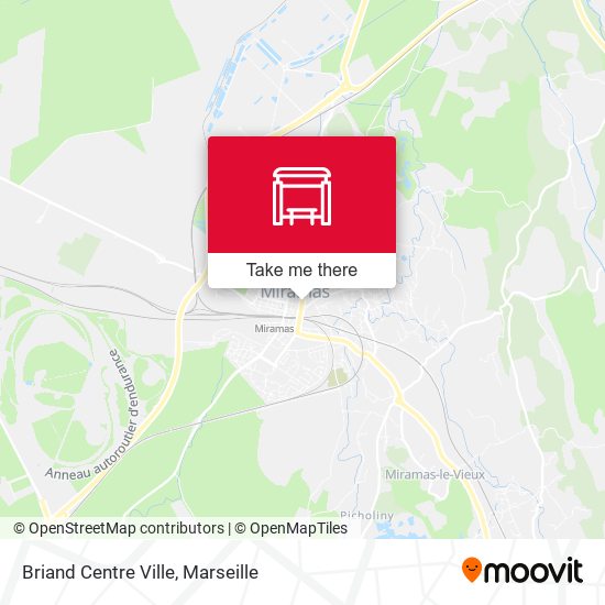 Briand Centre Ville map