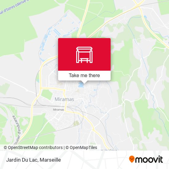 Jardin Du Lac map