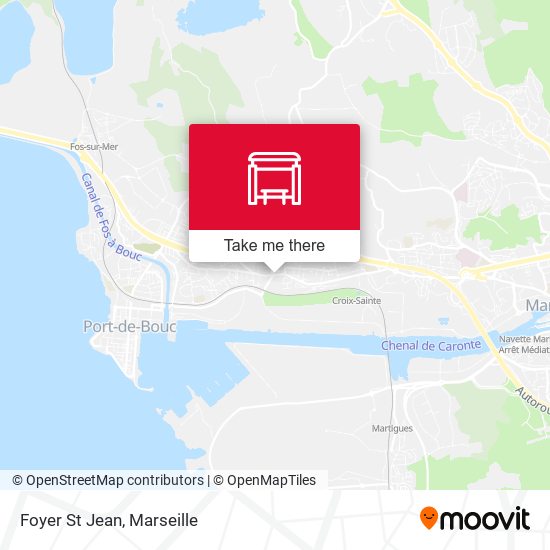 Foyer St Jean map