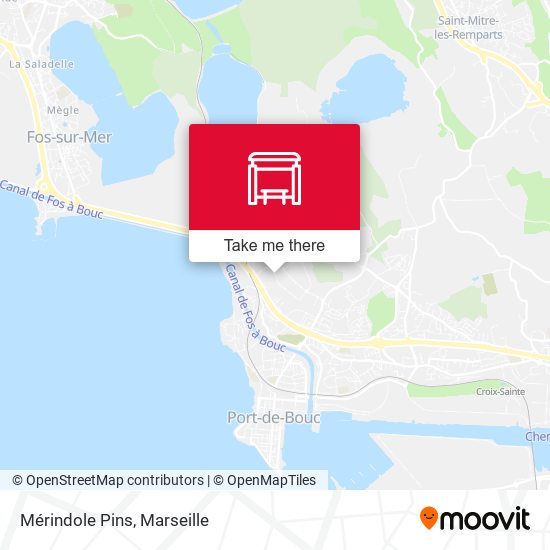 Mérindole Pins map