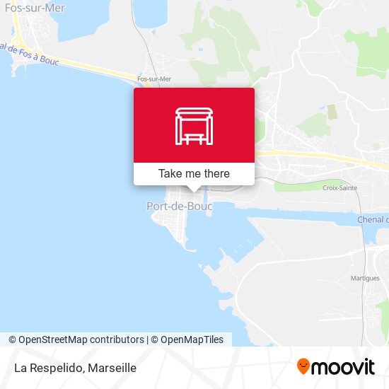 La Respelido map