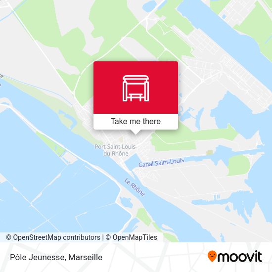 Pôle Jeunesse map