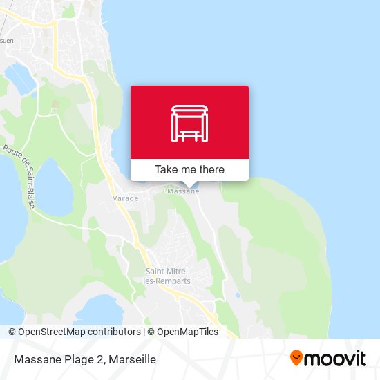 Massane Plage 2 map