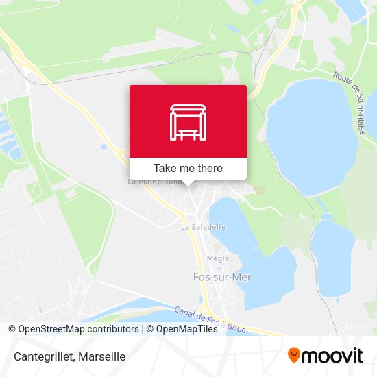 Cantegrillet map