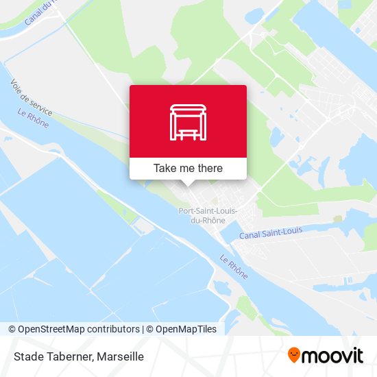 Stade Taberner map
