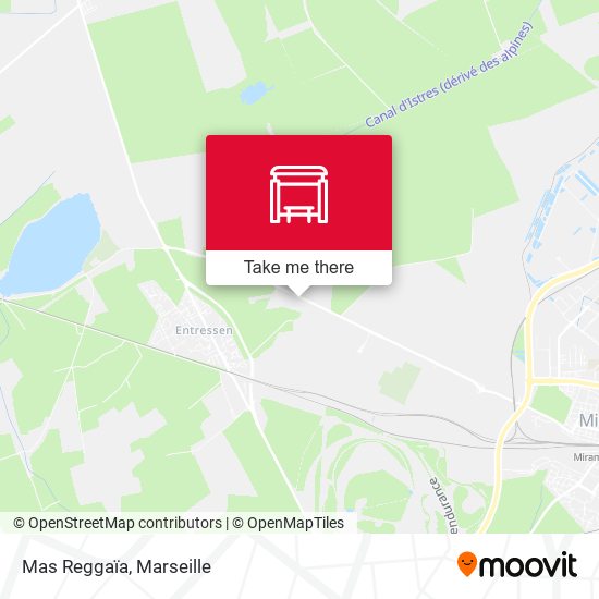 Mas Reggaïa map