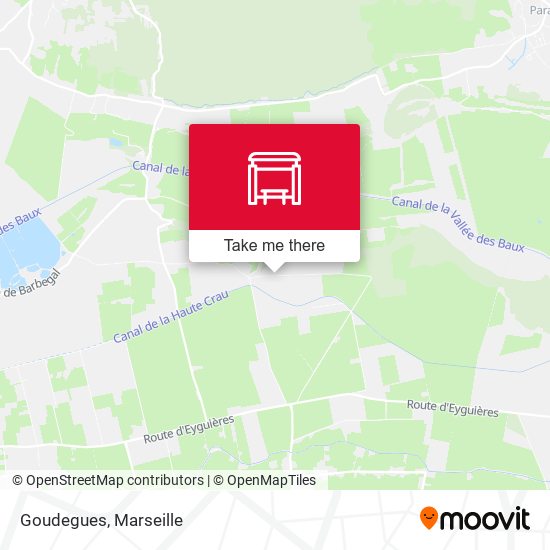 Goudegues map