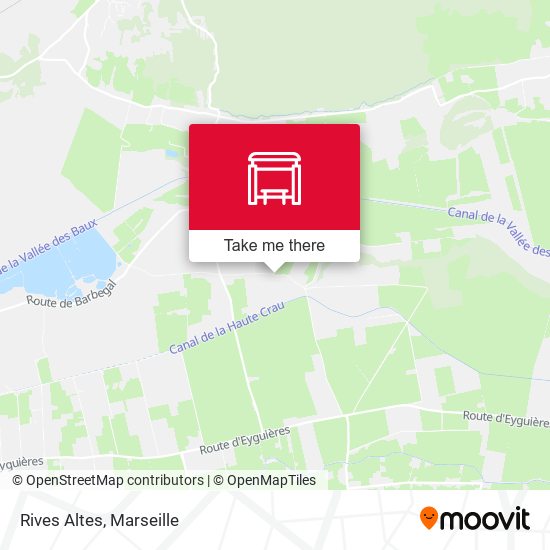 Rives Altes map