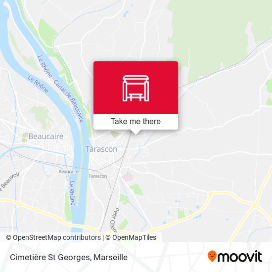 Cimetière St Georges map