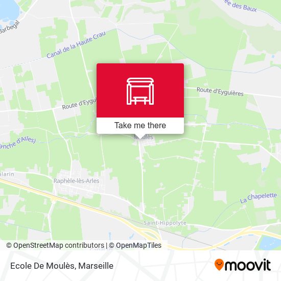 Ecole De Moulès map