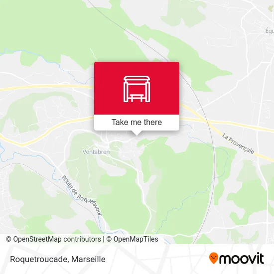 Roquetroucade map