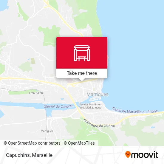Capucins map