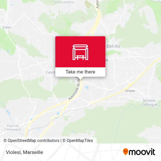Violesi map