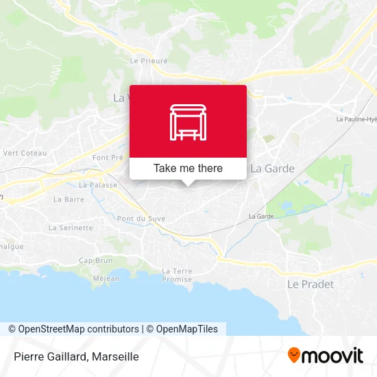 Pierre Gaillard map