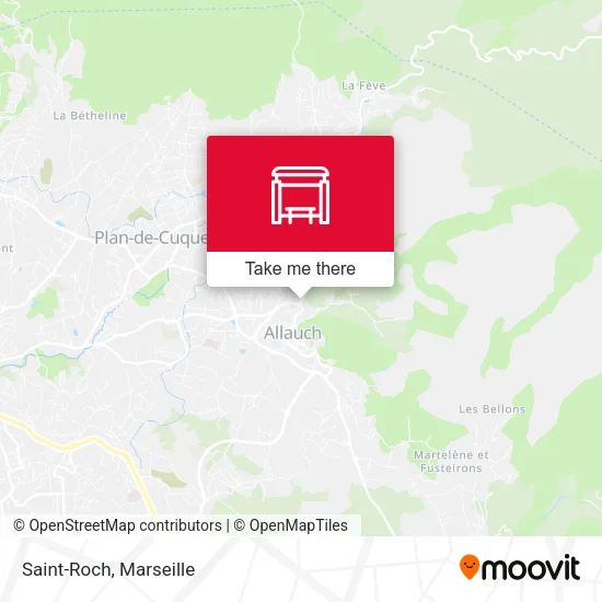 Saint-Roch map