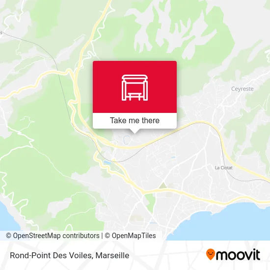 Rond-Point Des Voiles map