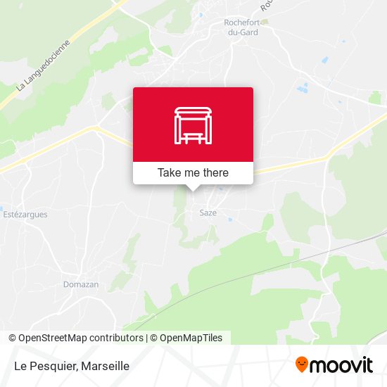 Le Pesquier map