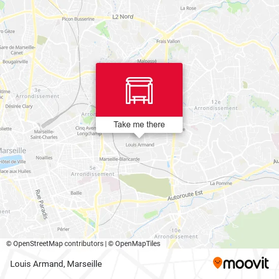 Louis Armand map