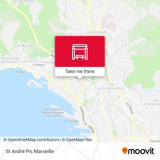 St André Pn map