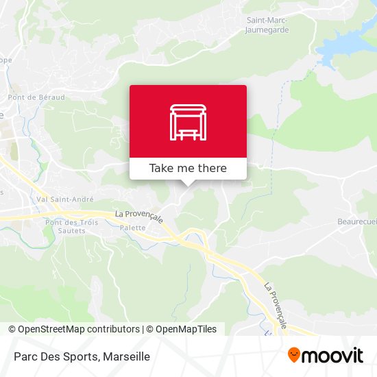 Parc Des Sports map