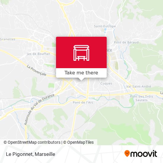 Le Pigonnet map