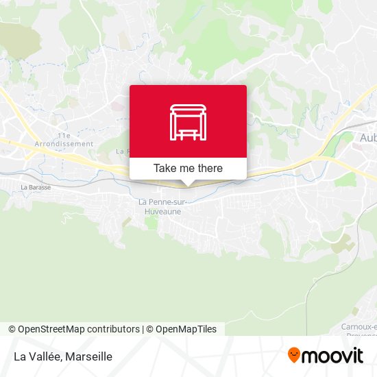 La Vallée map