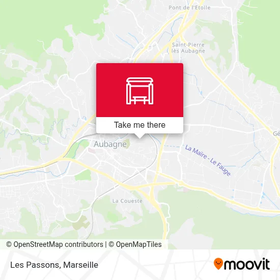 Les Passons map