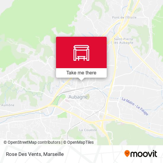 Rose Des Vents map