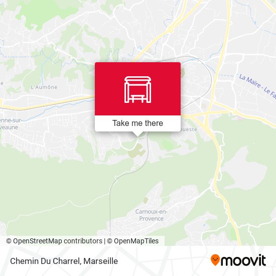 Chemin Du Charrel map