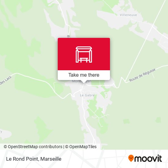 Le Rond Point map