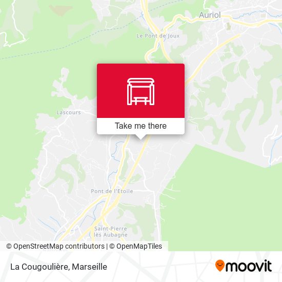 La Cougoulière map