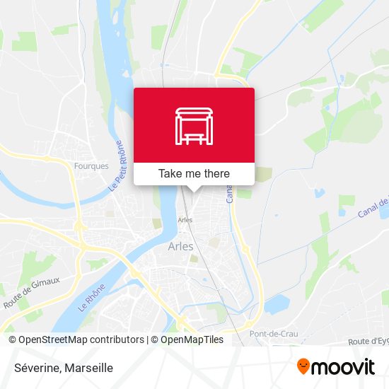Séverine map