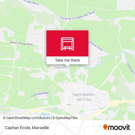 Caphan École map