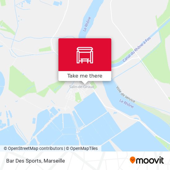 Bar Des Sports map