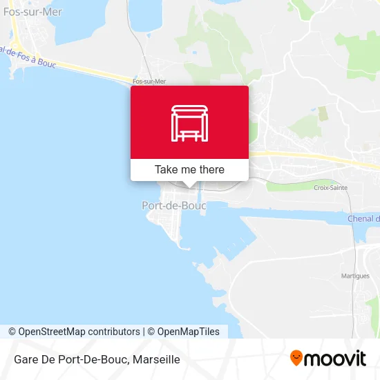 Gare De Port-De-Bouc map