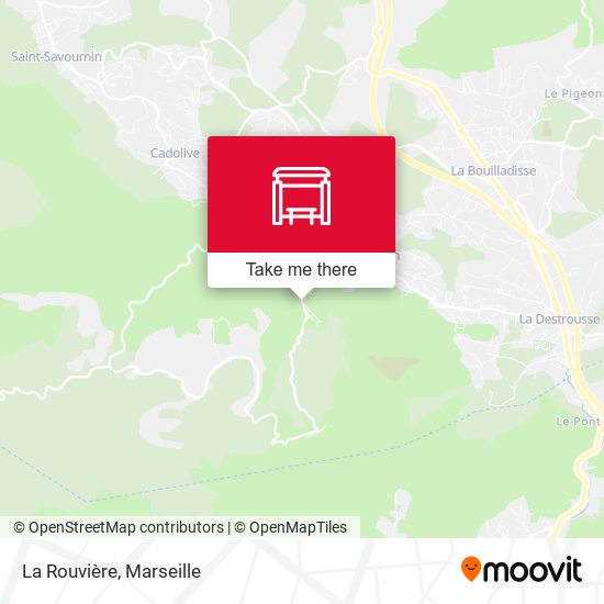 La Rouvière map