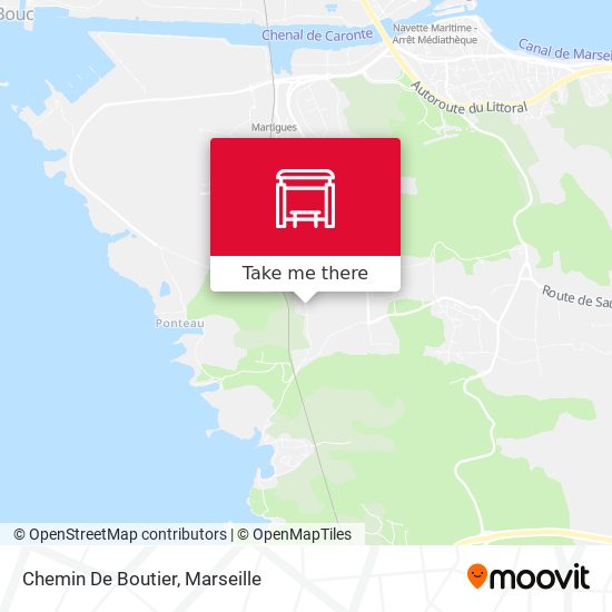Chemin De Boutier map