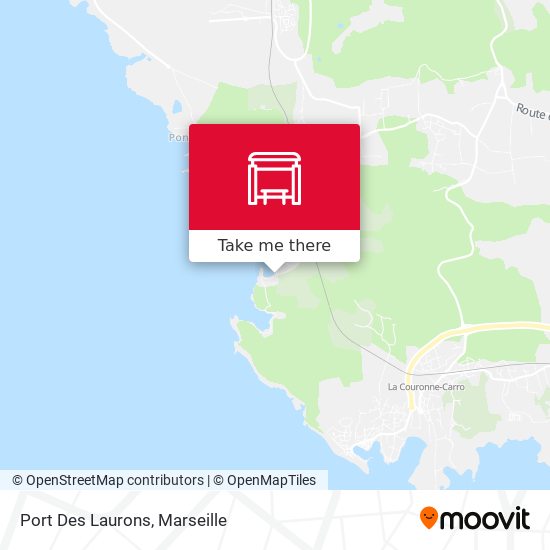 Mapa Port Des Laurons