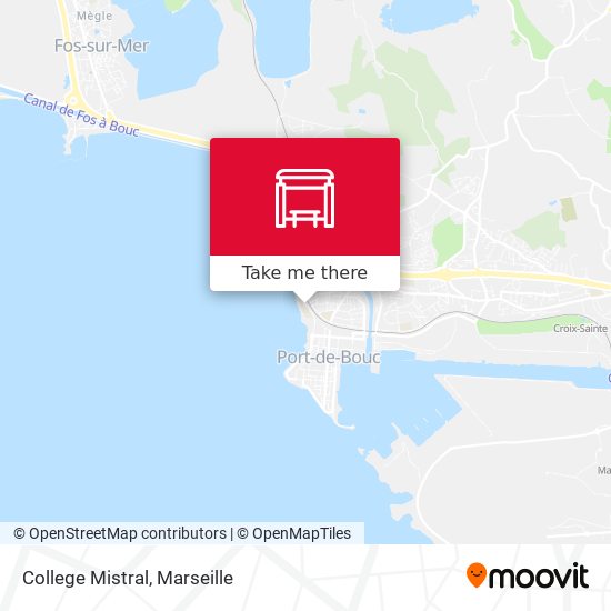 College Mistral map