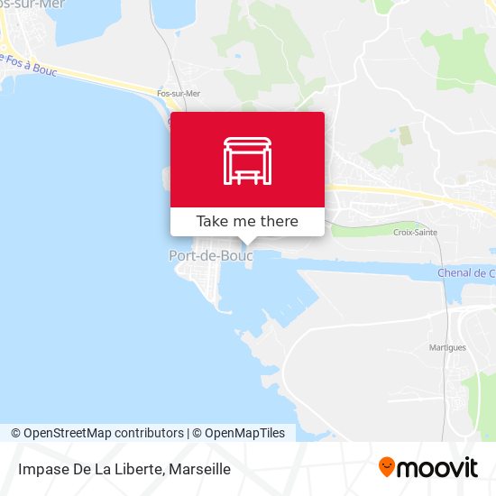 Impase De La Liberte map