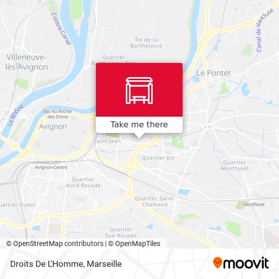 Droits De L'Homme map