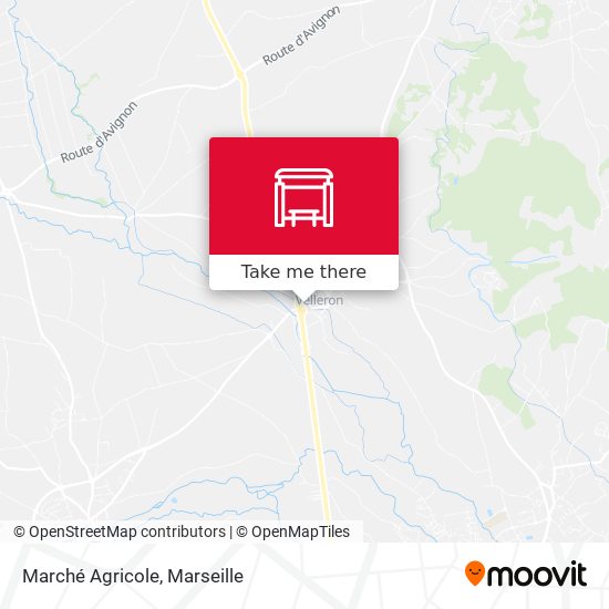 Marché Agricole map