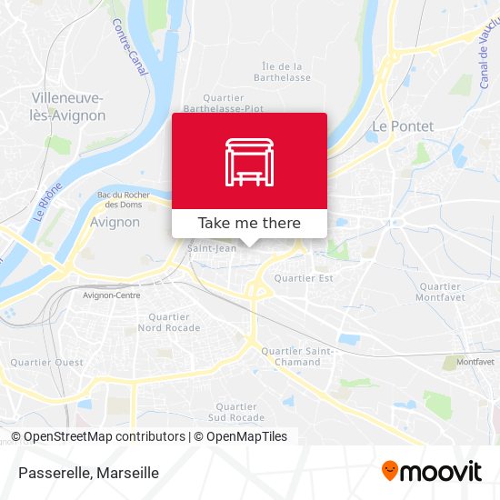 Passerelle map